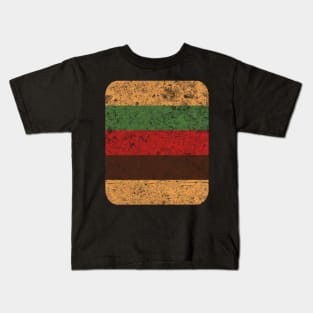 Minimalist Hamburger Kids T-Shirt